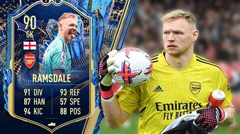ramsdale fifa 23|90 TEAM OF THE SEASON RAMSDALE PLAYER .